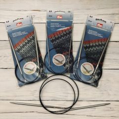 Prym krómozott körkötőtű - 12