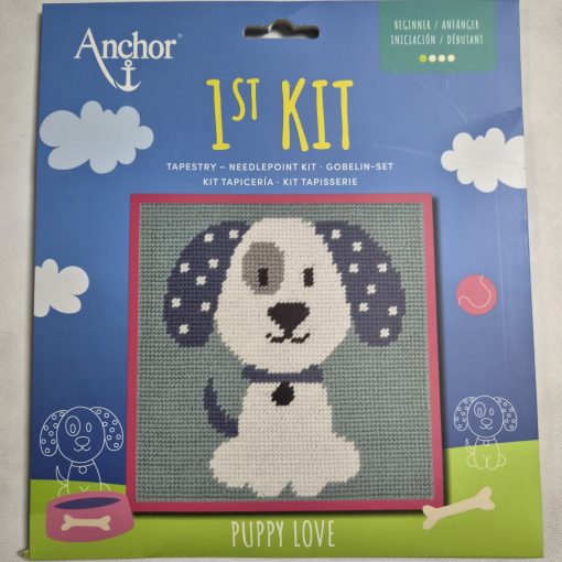 Anchor 1st kit - Puppy love - Hímzőkészlet