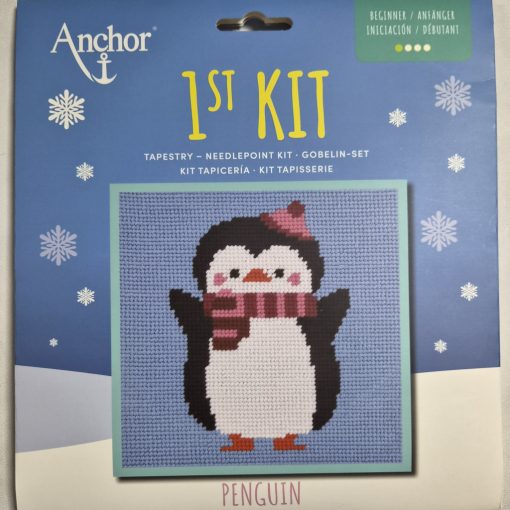 Anchor 1st kit - Penguin - Hímzőkészlet