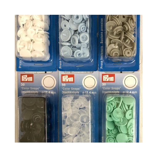 Prym kerek, műanyag patent - menta