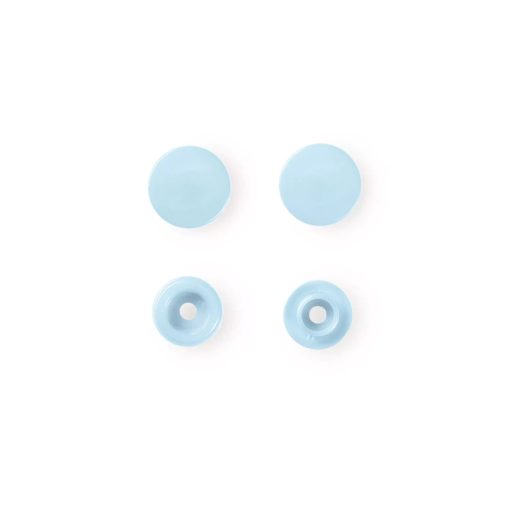 Prym kerek, műanyag patent - világoskék