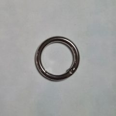 Ezüst színű nyitható karika - 2,5 cm
