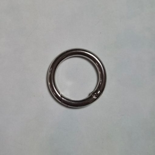 Ezüst színű nyitható karika - 2,5 cm