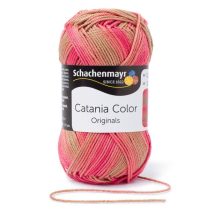 Schachenmayr Catania Color - Mogyoró-rózsaszín - 227