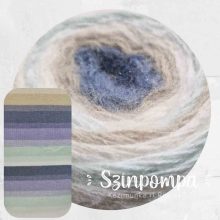 Schachenmayr Mohair Dream - Fehér-kék - 83