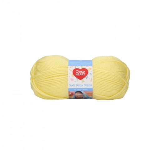 Red Heart Soft Baby Steps - Sárga