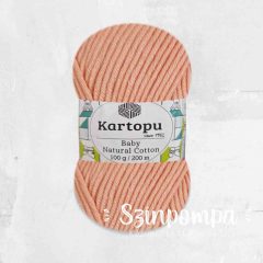 Kartopu Baby Natural Cotton - Világoskorall - 6259