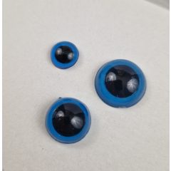 Biztonsági szem - kék - 14 mm - 3 pár