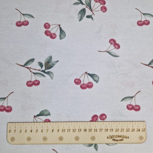 Cseresznyés textil