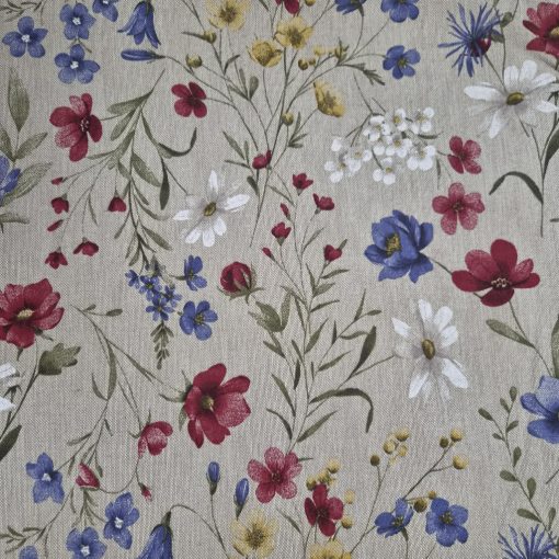 Vadvirágos textil