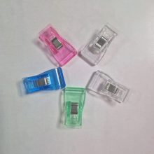 Műanyag csipesz varráshoz - közepes méret - 5 darab