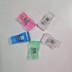 Műanyag csipesz varráshoz - közepes méret - 5 darab