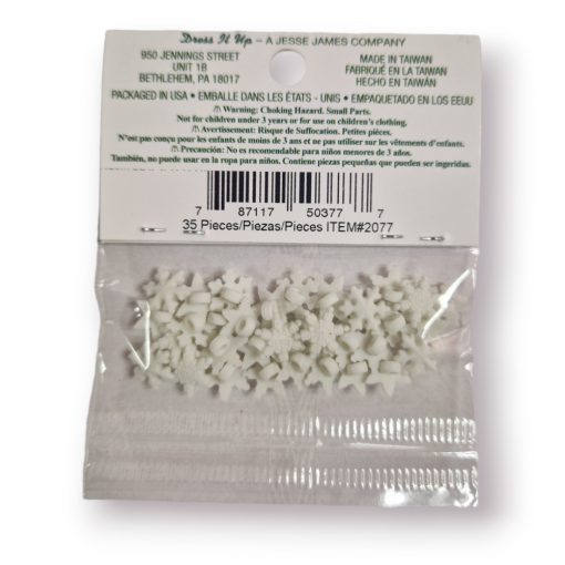 Dress it up! gomb - Itty Bitty Snowflakes - Téli csomag