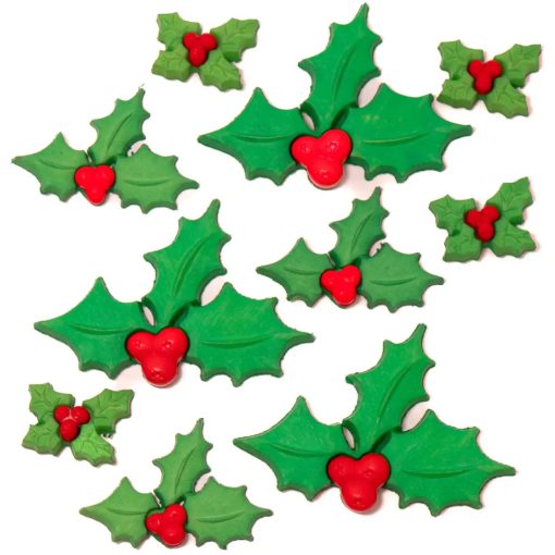 Dress it up! gomb - Holly Jolly Christmas - Téli csomag