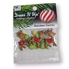 Dress it up! gomb - Reindeer Games - Téli csomag