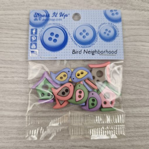 Dress it up! gomb - Bird Neighborhood