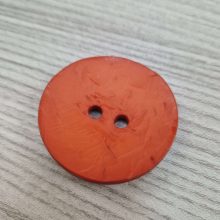 Dill gomb - Kicsi kerek - Terrakotta