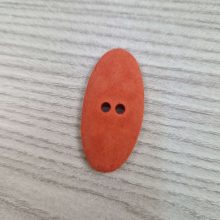 Dill gomb - Ovális - Terrakotta