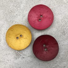 Dill gomb - Nagy kerek - Fehér