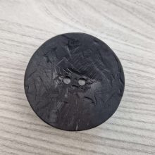 Dill gomb - Nagy kerek - Fekete 