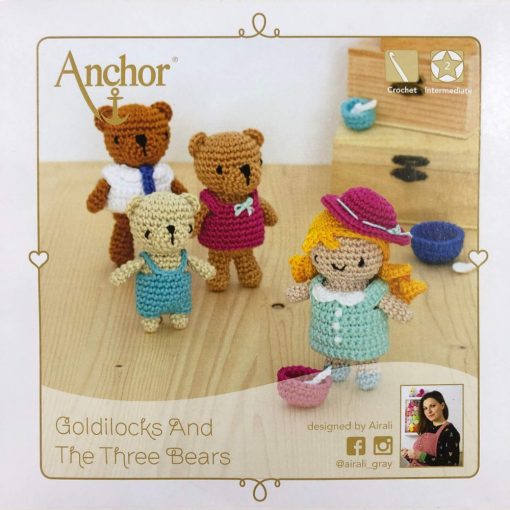 Anchor Goldilocks And The Three Bears - Amigurumi egységcsomag