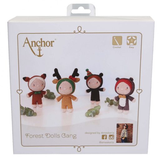 Anchor Forest Dolls Gang - Amigurumi egységcsomag 