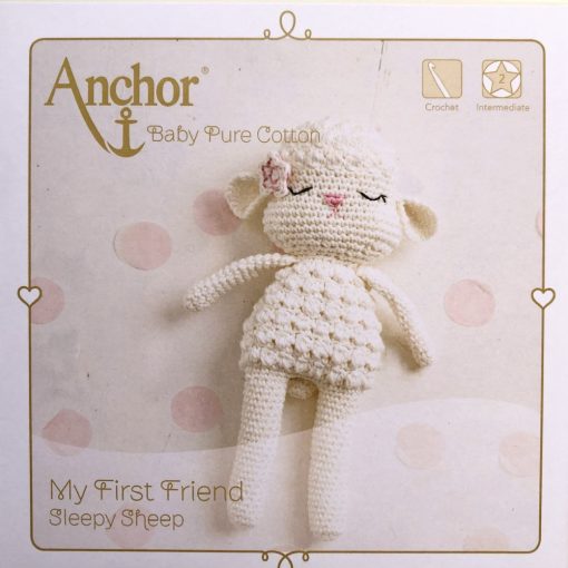 Anchor My first friend - Sleepy Sheep - Amigurumi egységcsomag
