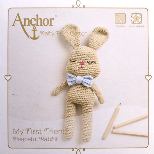 Anchor My first friend - Peacefull Rabbit - Amigurumi egységcsomag