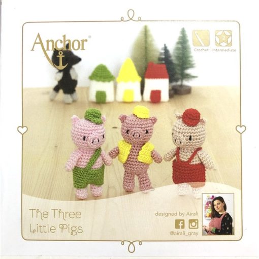 Anchor The Three Little Pigs - Amigurumi egységcsomag