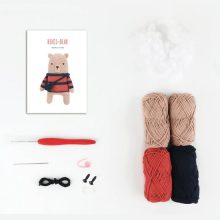 Anchor - Benji the bear - Amigurumi egységcsomag eszközökkel