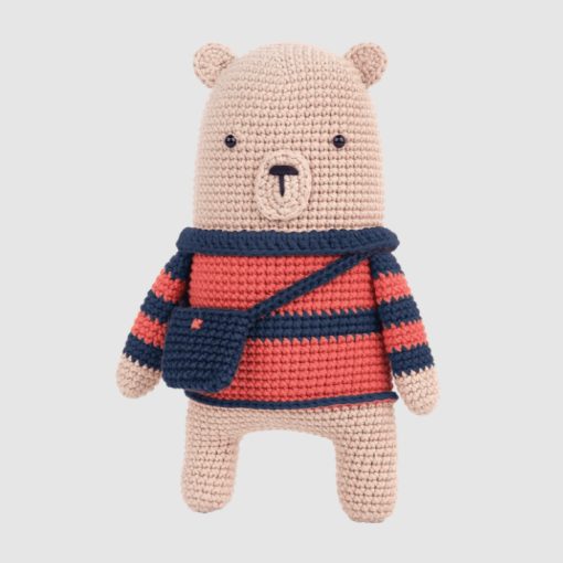 Anchor - Benji the bear - Amigurumi egységcsomag eszközökkel