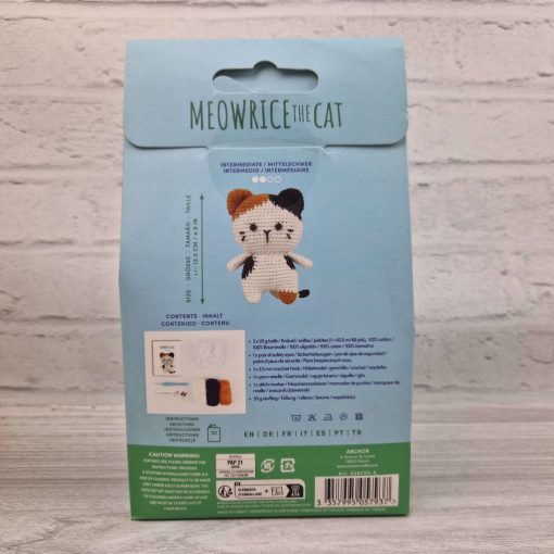 Anchor - Meowrice the cat - Amigurumi egységcsomag eszközökkel