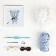Anchor - Bobby the bear - Amigurumi egységcsomag eszközökkel