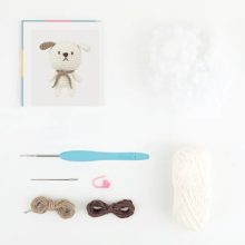 Anchor - Daniel the dog - Amigurumi egységcsomag eszközökkel
