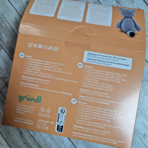 Gründl - Wilma - Amigurumi egységcsomag horgolótűvel