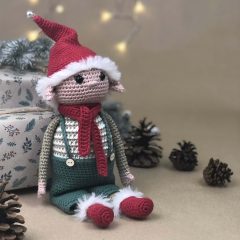 Kari, a karácsonyi manó - Amigurumi minta