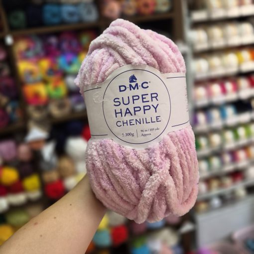 DMC Super Happy Chenille - Rózsaszínes