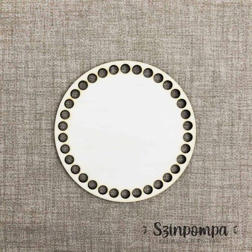 Horgolható kerek alap - 10 cm (átmérő)