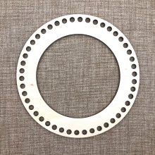 Horgolható kerek koszorú alap - 175 mm (átmérő)