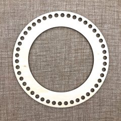 Horgolható kerek koszorú alap - 175 mm (átmérő)