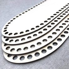 Horgolható íves alap - 255x100 mm