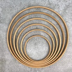 Fa karika - horgolható - 10 cm-től