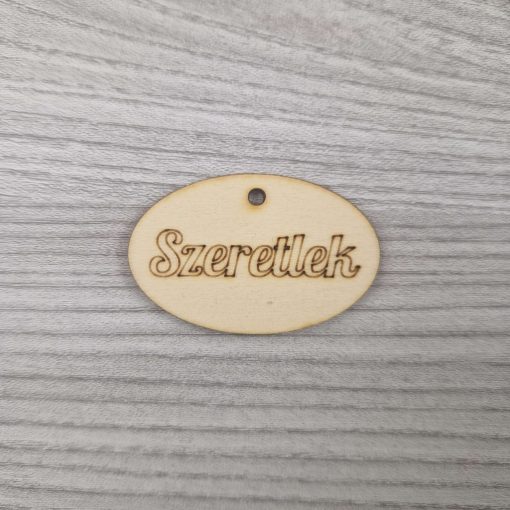 Szeretlek - feliratú tábla