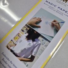 Magic paper - hímzéshez