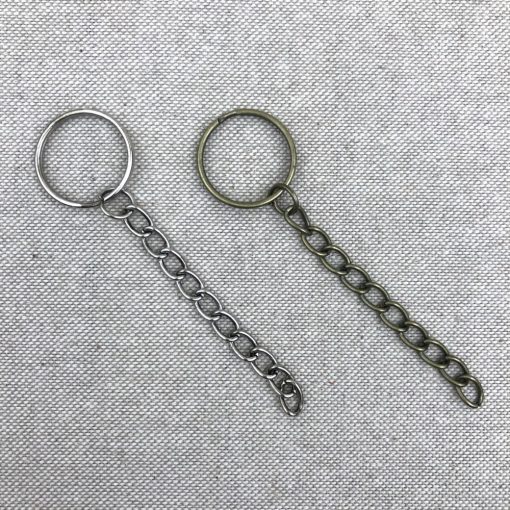 Kulcskarika lánccal - 2,5 cm