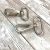 Ezüst színű fém karabiner - 3 cm