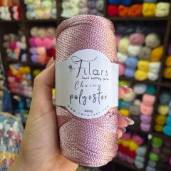 Retwisst Filars Chainy Polyester 2 mm - Rózsaszín - 19