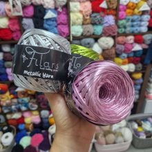 Retwisst Filars Metallic Yarn - Zöld - 06