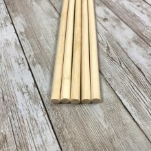 Farúd, pálca makraméhoz - 30 cm - 5 darab