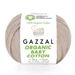 Gazzal Organic baby cotton - natúr